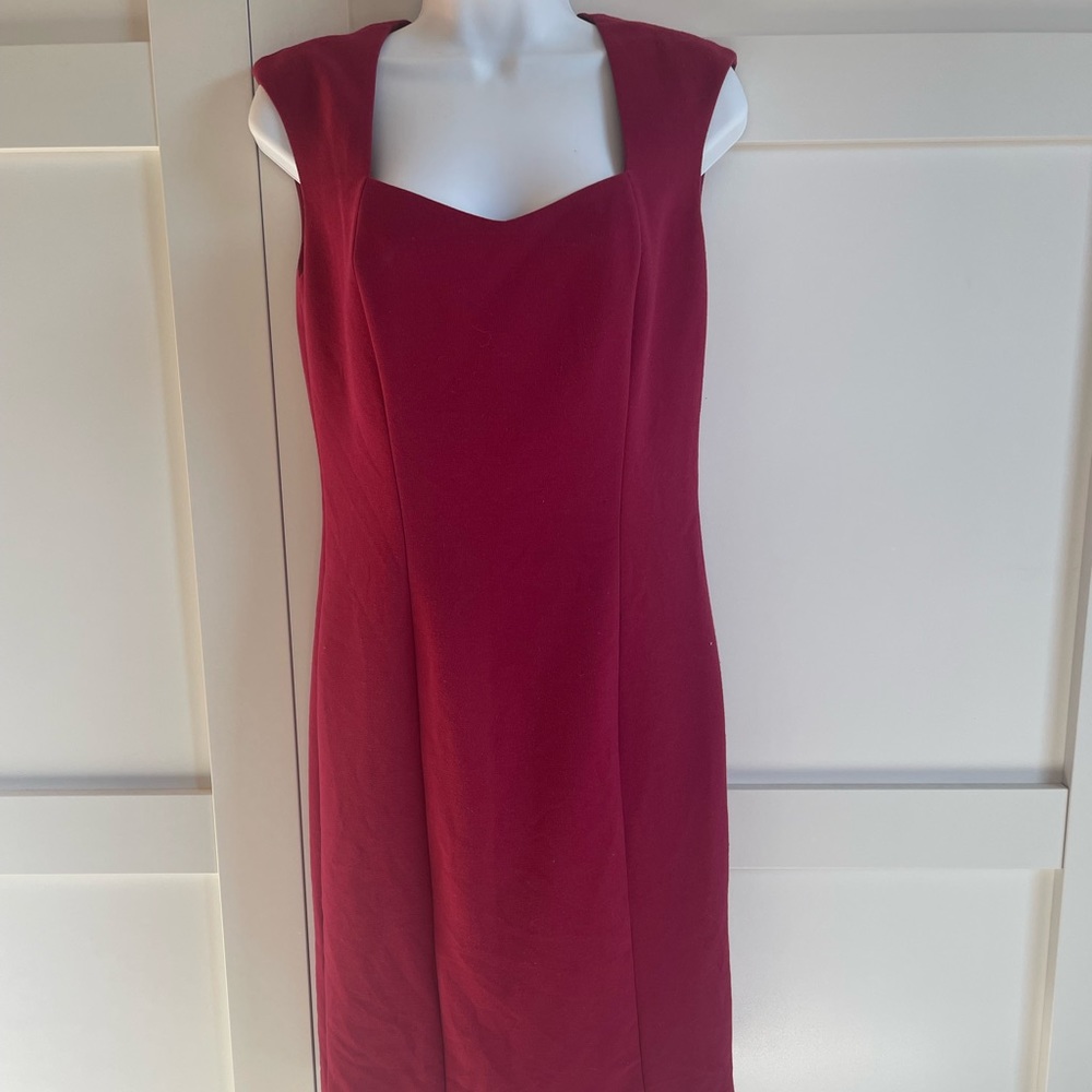 WhiteHouse BlackMarket / work / plum purple dress